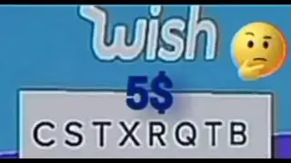 C&Oacute;DIGO DESCUENTO PARA WISH 5&euro; , FUNCIONA EN 2022.