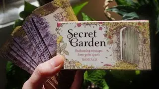Secret Garden Oracle Cards Unboxing 🍄🌻🍂 Enchanting Messages from Quiet Spaces