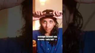 do overnight blowout rods work on wavy / curly hair? 👩🏽&zwj;🦱