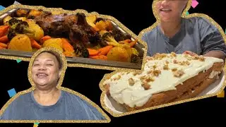 This Is How New Year&rsquo;s Day Should Be | Roast Lamb & Carrot Cake.