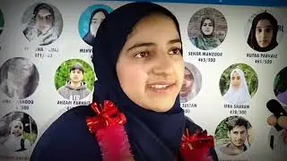 A word with the topper of MSIEM Manzgam, QURAT UL EAN 489/500 annual exam 10th 2024-25.