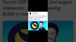 Terra LUNA&rsquo;s UST is now the 3rd largest stablecoin #crypto #altcoin #terra #luna #ust #future