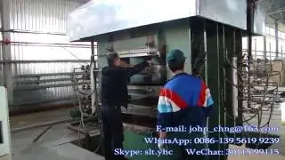 Testing for mdf moulded door skin hot press / multi layers melamine lamination hot press