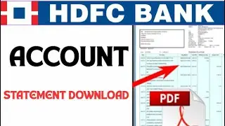 HOW TO DOWNLOAD HDFC BANK STATEMENT | ACCOUNT STATEMENT PDF | 2025