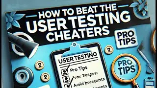 Beat the UserTesting Cheaters with Bogus Answers to Screener Questions