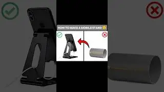 how to make a mobile stand using PVC pipe | creative idea with PVC pipe