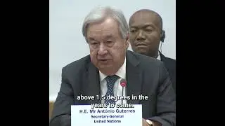 UN chief urges boost to life-saving weather warning systems, stresses role of climate change science