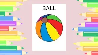 How to Draw Easy Ball Drawing for Kids | Easy Drawing for Kids Step By Step 