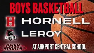 (9-2)Hornell Red Raiders vs. (7-6)LeRoy Oatkan Knights Boy's Varsity Basketball