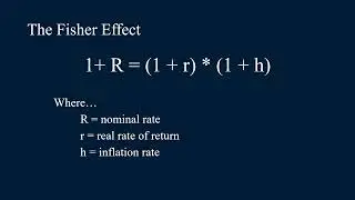 The Fisher Effect