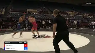 2023 Senior Nationals: Josef Rau vs  Nicholas Boykin: 97 KG Greco-Roman Semifinals