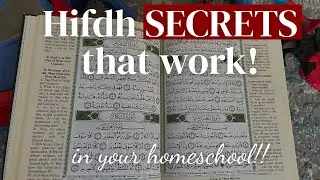 7 Easy Quran Hacks to use in your Homeschool