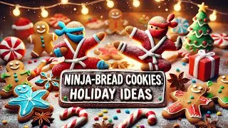 Ninja-Bread Cookies: holiday ideas