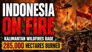 Indonesia Wildfires Rage Across Kalimantan | 285,000 Hectares Burned | World