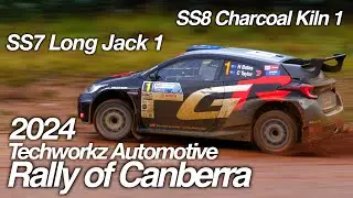 Techworkz Automotive Rally of Canberra 2024 - SS7 / SS8