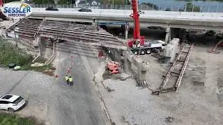 I-64 EB over Hampton River Demolition