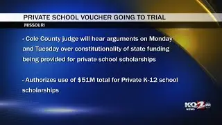Missouri private school voucher program to be debated in Bench Trial