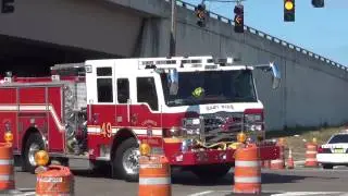 Engine 49 Clearwater Fire Rescue Nice Roto-Ray Light On Front