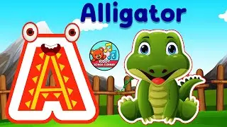 ABC Song for Kids 🎶 Learn Alphabet A-Z with Phonics | Toddler Learning Video 🌈| Kiddy Songs Corner
