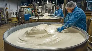 Milk Cream Manufacturing Process in Indian Dairy Factories.