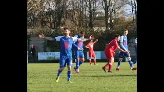 INTO THE NEXT ROUND Wyre Villa vs Canforth Rangers Lancashire FA Amateur Shield