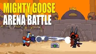 Mighty Goose - Stage 3 walkthrough + boss fight | Gauntlet Level