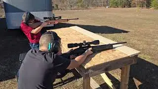 Target practice with the ruger 10/22's