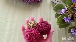 Готовые работы . Новый процесс интарсия жакард жилет.🥰 Покраска пряжи и покупки&hearts;️🎹