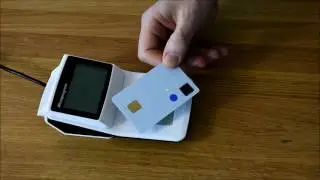 Fingerprints - Smart Card contactless demo without battery