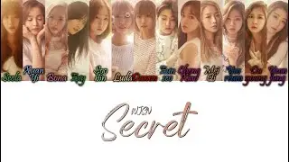 Cosmic Girls (WJSN/우주소녀) - 비밀이야 (Secret) Han/Rom/Eng Color Coded Lyrics