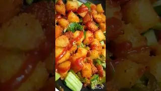 Crispy Chilli Idli😋|Chilli Idly with leftover idli #ytshorts #snacks #subscribe #trending #shorts