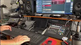 Roli Seaboard Rise 49 & Kontakt 7 !! JAM com M&uacute;sica dos PAX !!