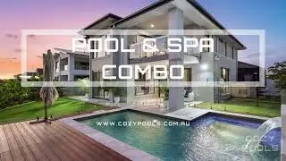 Jacobs Well Swimming Pool & Spa Combo by Cozy Pools - Gold Coast