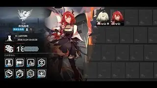 [arknights] CC#3 Cinder 18 Risk, 2 Operator Only (week 2)