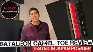 Bataleon Camel Toe Snowboard review / Tested in Japan Powder
