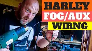 How To Wire Fog Lamps To Harley Softail | H-D Aux Lights Wiring Harness