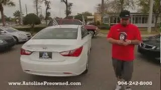 Autoline Preowned 2011 Hyundai Sonata GLS For Sale Used Walk Around Review Test Drive Jacksonville