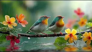 🌿 Relaxing Piano with Bird Sounds | Soothing Background Music for Meditation