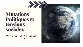 2026 - Pr&eacute;dictions de Kassandre - Partie 4 Mutations Politiques et tensions sociales