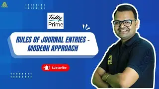 Rules of Journal Entries (Modern Approach)| Aalpha Global Institute | Tally Classes in Raipur