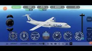 Olha eu jogando GEO FS com ATR 72-600 da ⚪🔵utair🔵⚪Fernando de Noronha🛫🇧🇷destino recife🛬🇧🇷