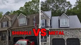 Shingle Vs Metal: After The Storm