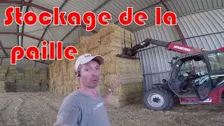 Stockage paille : Moisson 2107