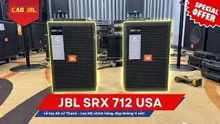 JBL SRX 712 USA về tay AE xứ Thanh &ndash; Loa Mỹ ch&iacute;nh h&atilde;ng, đẹp kh&ocirc;ng t&igrave; vết!