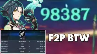 Xiao showcase max talent - insane damage || Genshin Impact