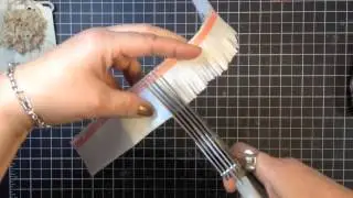 How to Make Paper Flowers Stampin' Up! Fringe Scissors Video Tutorial