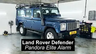 Land Rover Defender &ndash; Pandora Elite Alarm | Dragon Car Alarms | LCD Remote | App Alert Text Alerts