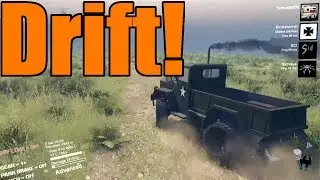 Spin Tires | The Deuce and a Half Goes Drifting! Multiplayer Mods