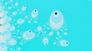 Sea of Stars - 200th power Mandelbrot deep zoom to 10^642.