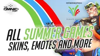 All 2021 Overwatch SUMMER GAMES event skin, emotes and more!